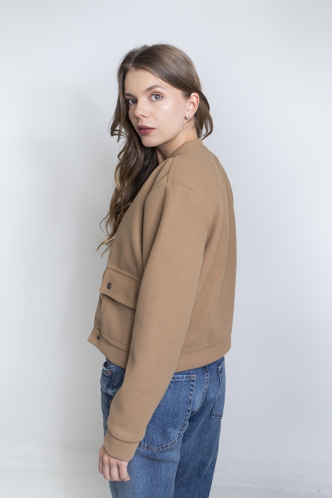 Chaqueta Helen Camel