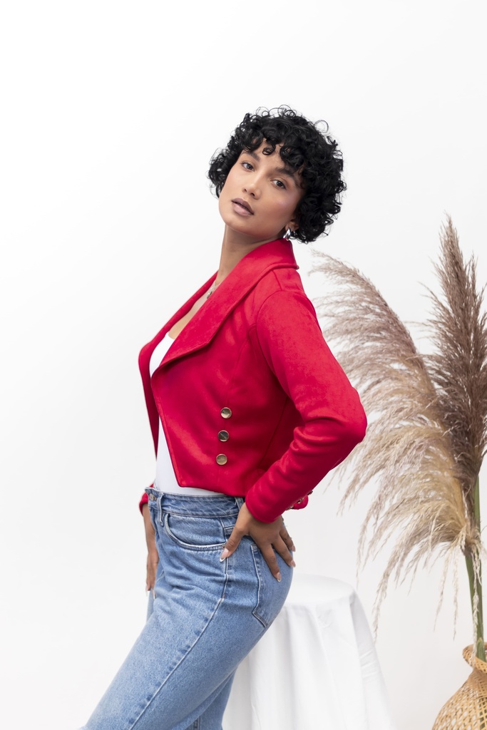 Blazer Karina Rojo