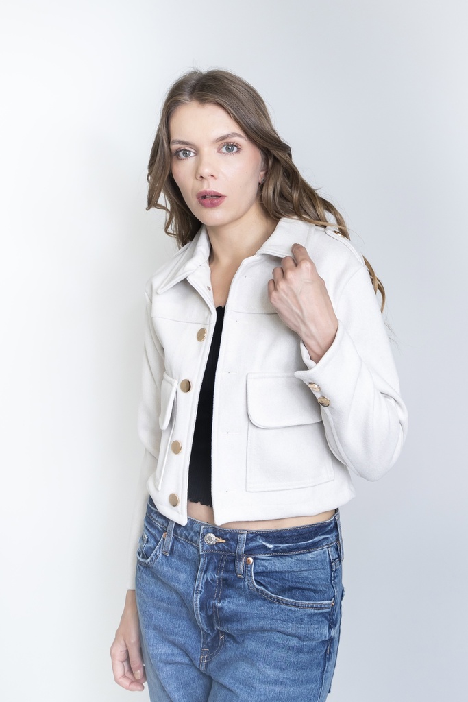 Chaqueta Arlet Marfil