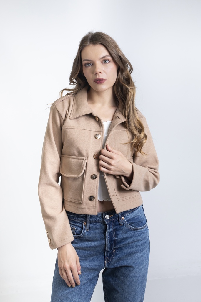 Chaqueta Arlet Camel