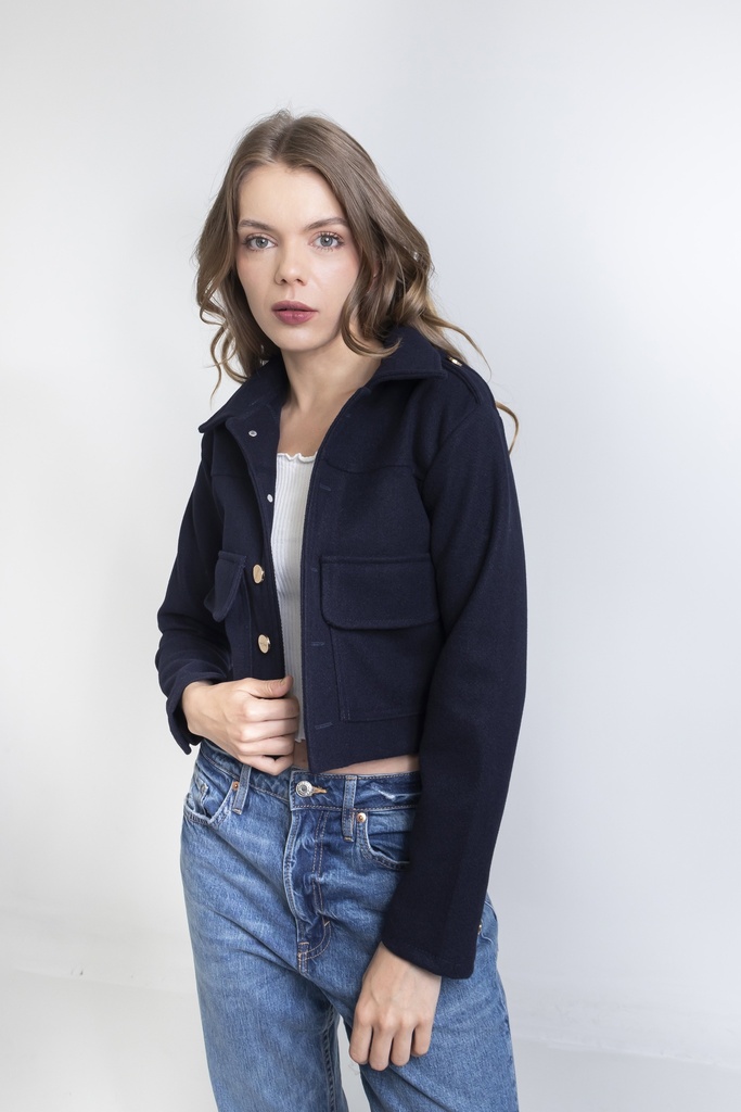 Chaqueta Arlet Azul Oscuro