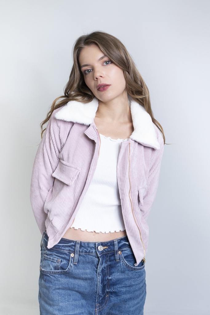 Chaqueta Nahla Palo Rosa