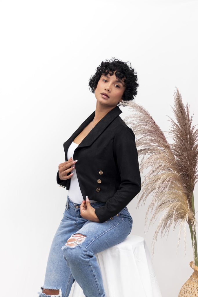 Blazer Karina Negro